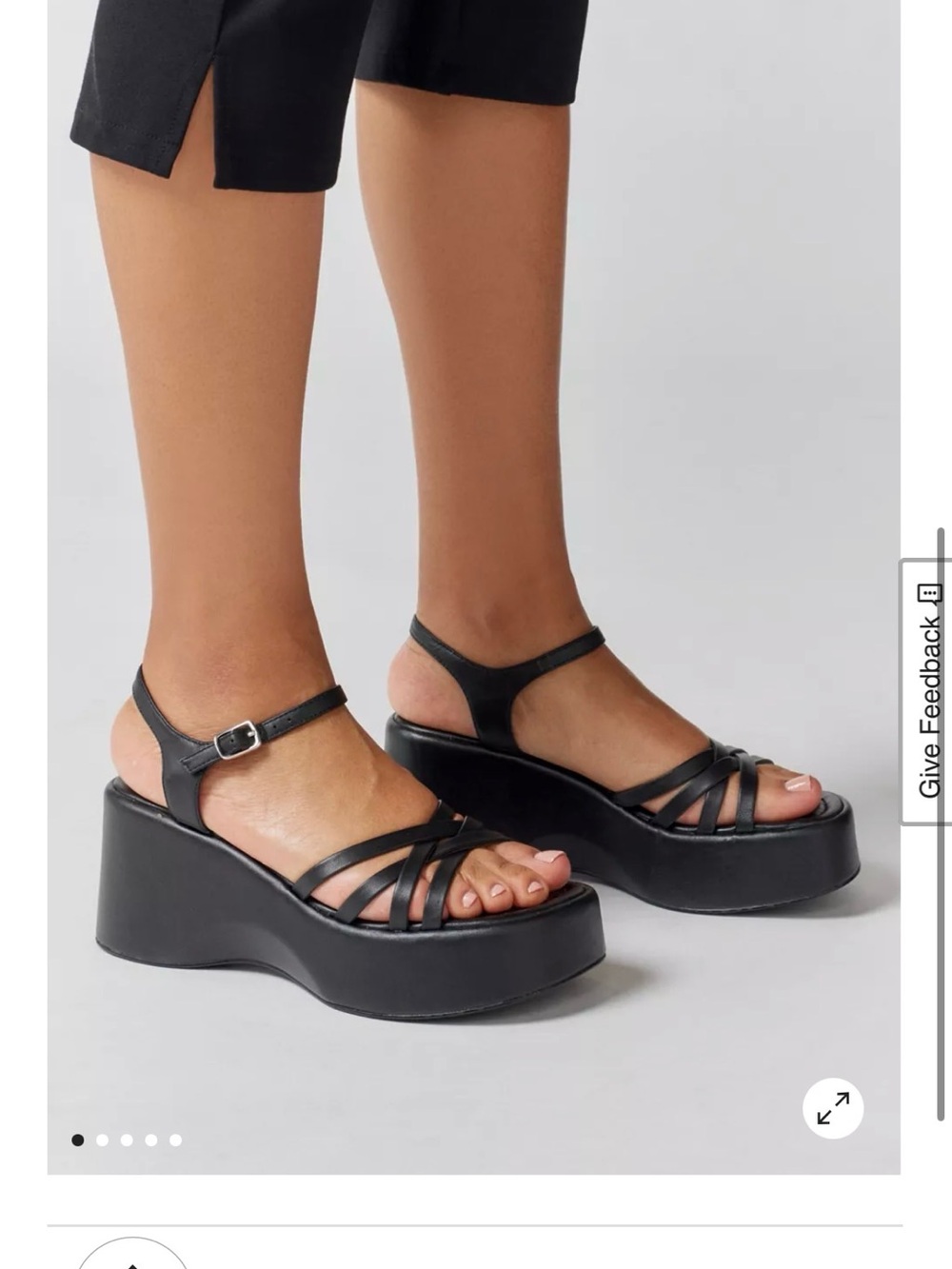 Steve Madden Crazy 30 platform sandals